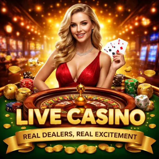 Live Casino – Real Dealers, Real Excitement